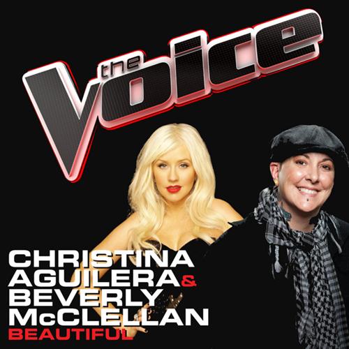 Christina Aguilera & Bever Christina Aguilera & Beverly McClellan, Beautiful, Very Easy Piano