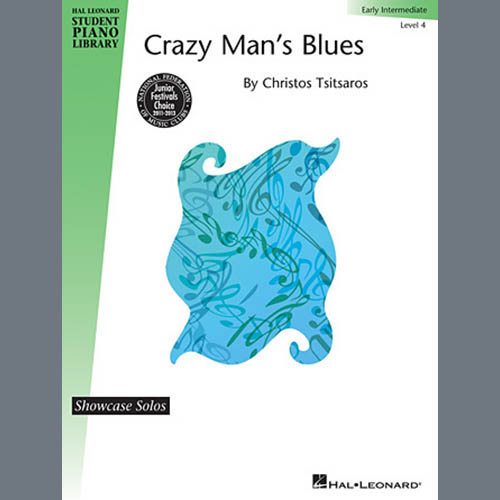 Christos Tsitsaros, Crazy Man's Blues, Educational Piano