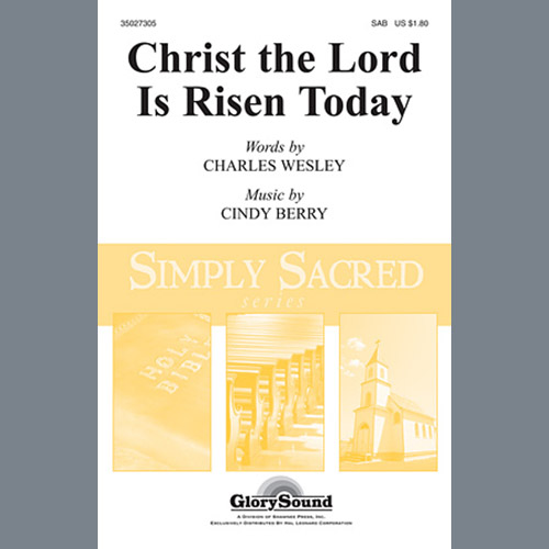 Cindy Berry, Christ The Lord Is Risen Today, SAB