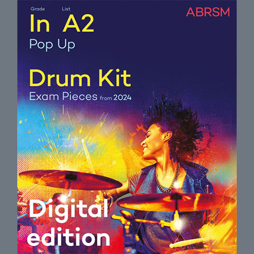 Claire Brock, Pop Up (Grade Initial, list A2, from the ABRSM Drum Kit Syllabus 2024), Drums