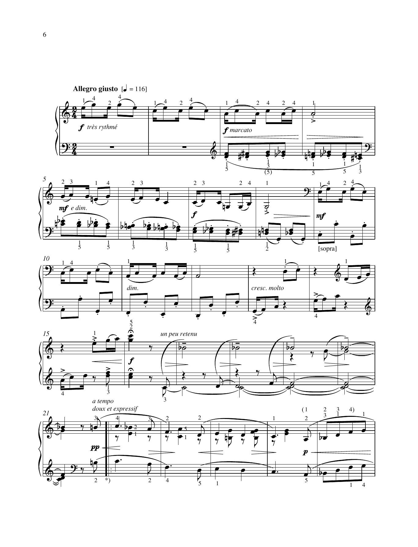 Claude Debussy The Little Negro Sheet Music Notes & Chords for Piano Solo - Download or Print PDF
