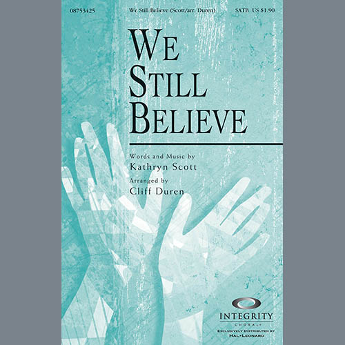 Cliff Duren Cliff Duren, We Still Believe - Double Bass, Choir Instrumental Pak
