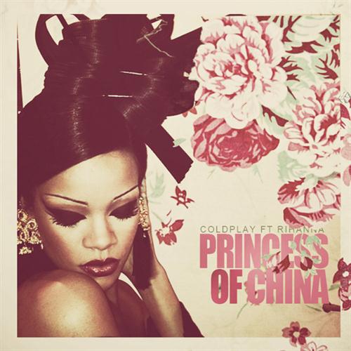 Coldplay, Princess Of China, Piano, Vocal & Guitar (Right-Hand Melody)