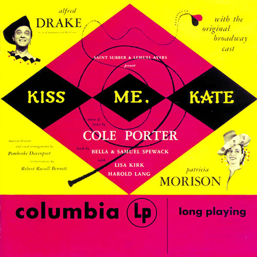 Cole Porter, Come On In (from Kiss Me, Kate), Piano, Vocal & Guitar Chords (Right-Hand Melody)