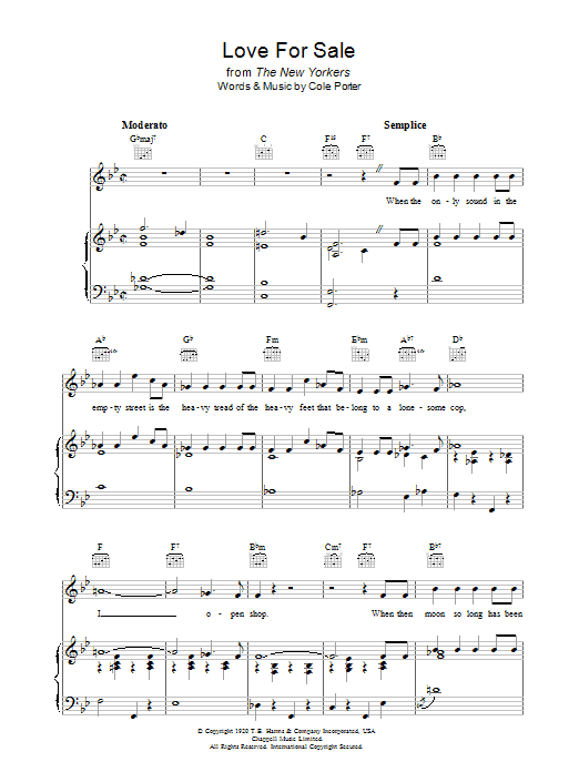 Cole Porter Love For Sale Sheet Music Notes & Chords for Drums Transcription - Download or Print PDF