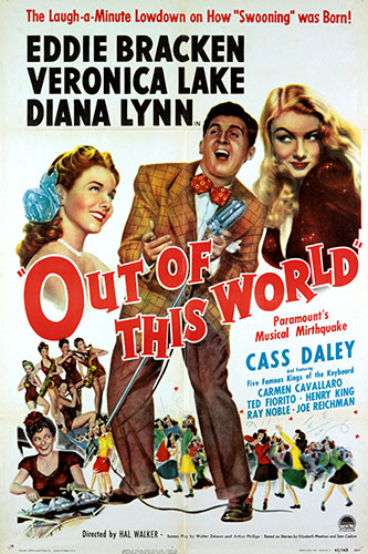 Cole Porter, Nobody's Chasing Me (from Out Of This World), Piano, Vocal & Guitar Chords (Right-Hand Melody)