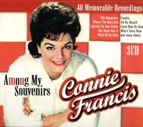 Connie Francis, Among My Souvenirs, Piano, Vocal & Guitar (Right-Hand Melody)