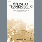 Download Conrad Kocher Song Of Thanksgiving (arr. John Leavitt) sheet music and printable PDF music notes