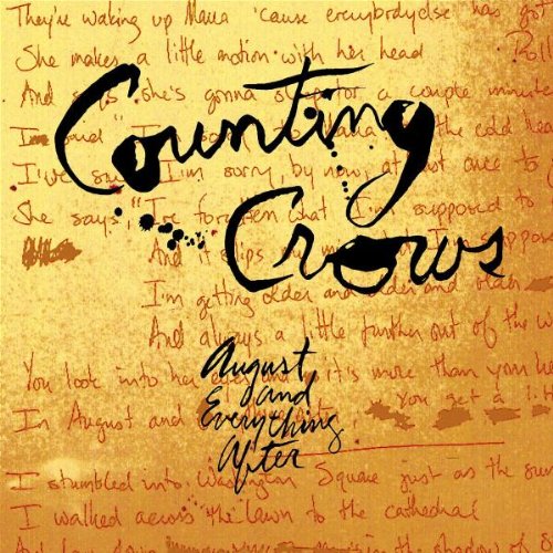 Counting Crows, Round Here, Lyrics & Chords