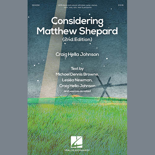 Craig Hella Johnson, Considering Matthew Shepard, SATB Choir