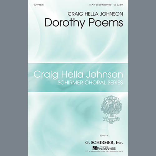 Craig Hella Johnson Craig Hella Johnson, Don't Make Lists, SSA