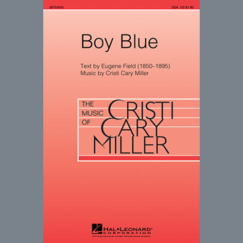 Cristi Cary Miller, Boy Blue, SSA