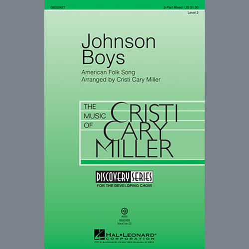 Cristi Cary Miller, Johnson Boys, 3-Part Mixed
