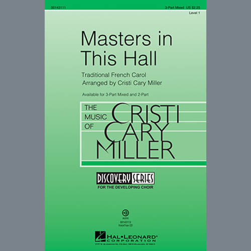 Cristi Cary Miller, Masters In This Hall, 2-Part Choir