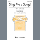 Download Cristi Cary Miller Sing Me A Song! sheet music and printable PDF music notes