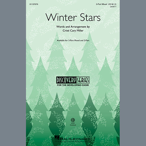 Cristi Cary Miller, Winter Stars, 3-Part Mixed Choir