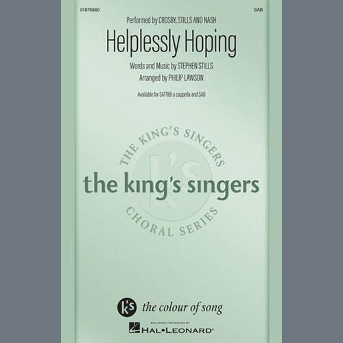 Crosby, Stills & Nash, Helplessly Hoping (arr. Philip Lawson), SAB Choir