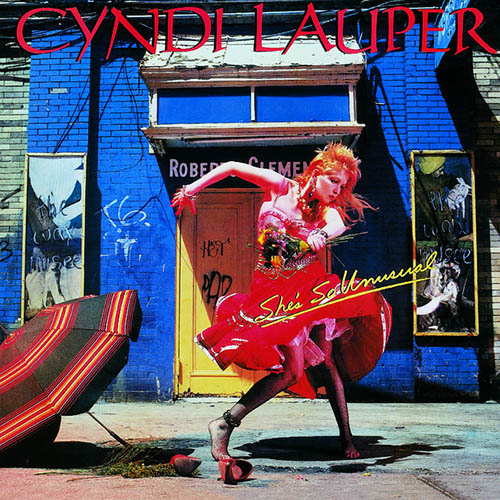 Cyndi Lauper, All Through The Night, Melody Line, Lyrics & Chords