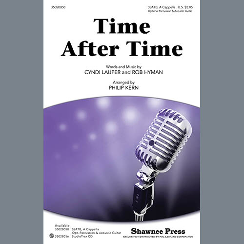 Cyndi Lauper, Time After Time (arr. Philip Kern), SATB Choir