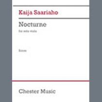 Kaija Saariaho Nocturne (version for solo viola) sheet music 1911883
