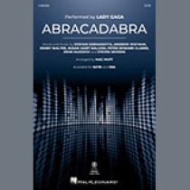 Lady Gaga Abracadabra (arr. Mac Huff) sheet music 1772192