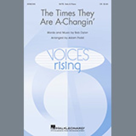 Bob Dylan The Times They Are A-Changin' (arr. Adam Podd) sheet music 1345678