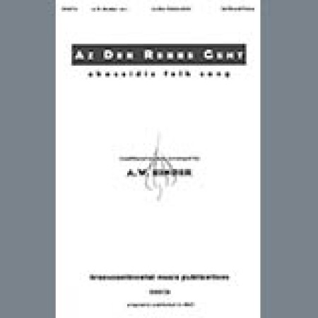 Chassidic Folk Song Az Der Rebbe Geht (arr. A.W. Binder) sheet music 1286925