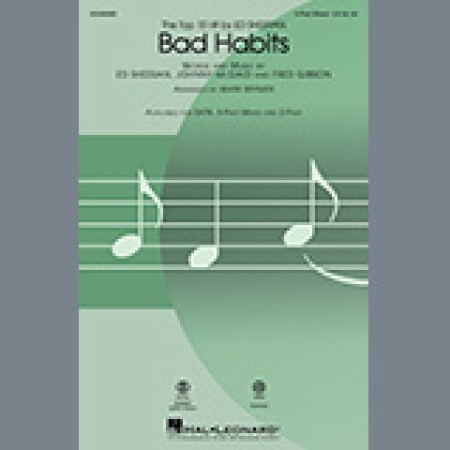 Ed Sheeran Bad Habits (arr. Mark Brymer) sheet music 1144194