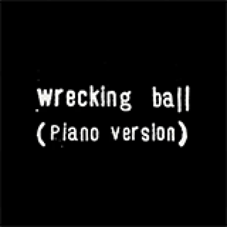 Miley Cyrus Wrecking Ball (Solo Piano Version) (arr. Stephan Moccio) sheet music 482093
