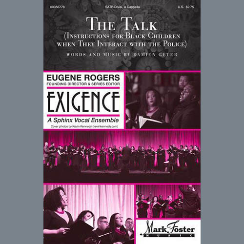 Damien Geter, The Talk, SATB Choir