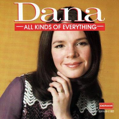 Dana, All Kinds Of Everything, Piano, Vocal & Guitar (Right-Hand Melody)