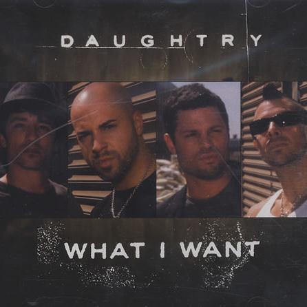Daughtry featuring Slash, What I Want, Piano, Vocal & Guitar (Right-Hand Melody)