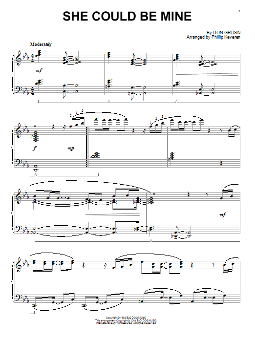Phillip Keveren She Could Be Mine Sheet Music Notes & Chords for Piano - Download or Print PDF