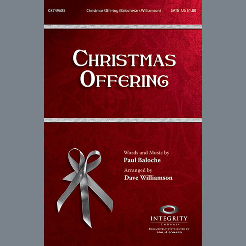 Dave Williamson, Christmas Offering, SATB