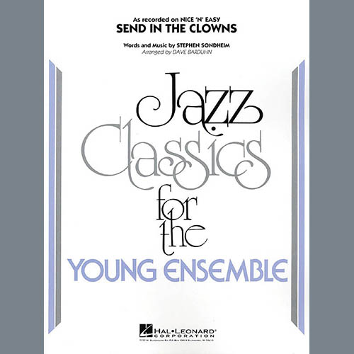 Dave Barduhn, Send In The Clowns - Alto Sax 2, Jazz Ensemble