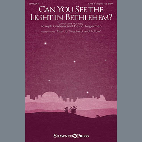 David Angerman, Can You See The Light In Bethlehem?, SATB