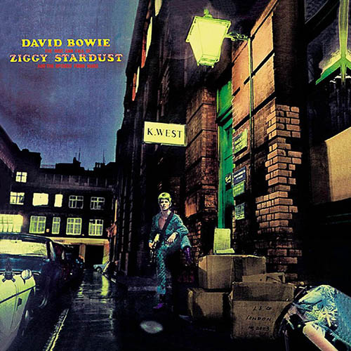 David Bowie, Ziggy Stardust, Piano, Vocal & Guitar (Right-Hand Melody)