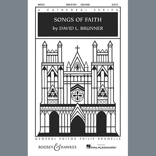 David Brunner, Songs Of Faith, SATB Choir