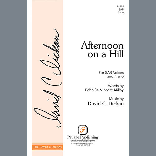 David Dickau, Afternoon On A Hill, SAB Choir
