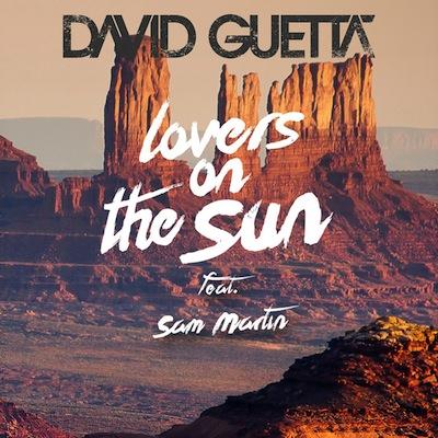 David Guetta, Lovers On The Sun (featuring Sam Martin), Piano, Vocal & Guitar (Right-Hand Melody)
