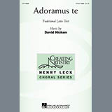 Download David Hicken Adoramus Te sheet music and printable PDF music notes