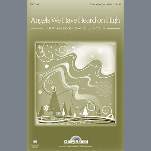 David Lantz III, Angels We Have Heard On High, 2-Part Choir