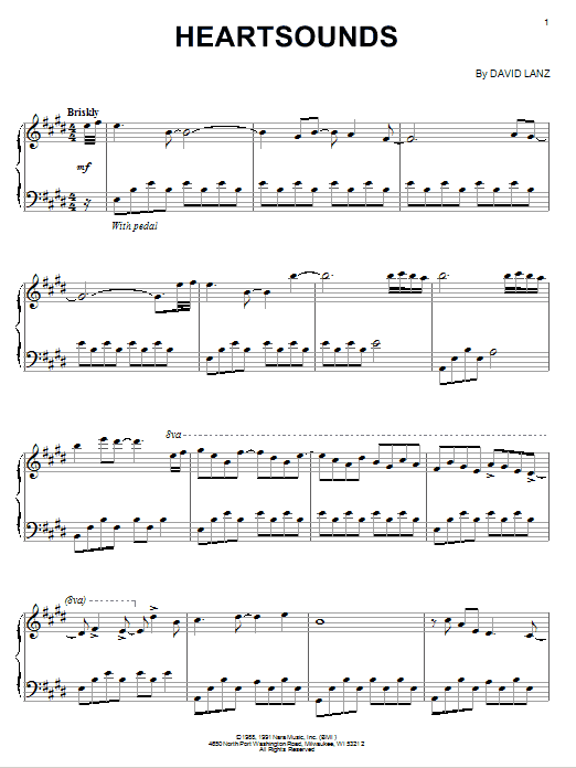David Lanz Heartsounds Sheet Music Notes & Chords for Piano - Download or Print PDF
