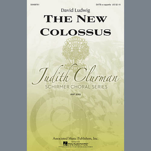 David Ludwig, The New Colossus, SATB