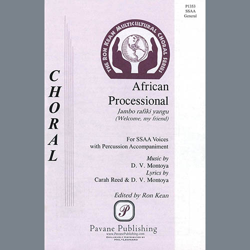 David Montoya, African Processional (ed. Ron Kean), SSA Choir
