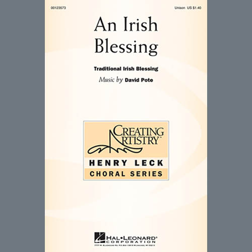 David Pote, An Irish Blessing, Unison Choral