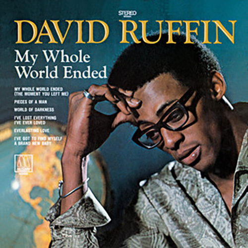 David Ruffin, My Whole World Ended (The Moment You Left Me), Piano, Vocal & Guitar Chords (Right-Hand Melody)