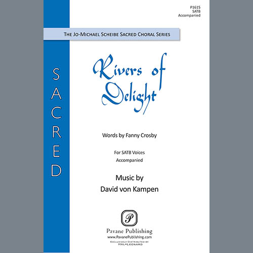 David Von Kampen, Rivers Of Delight, Piano & Vocal