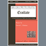 Download David Dickau Exultate sheet music and printable PDF music notes