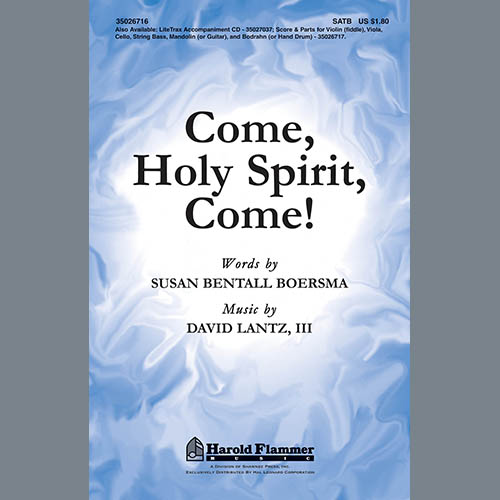 David Lantz III, Come, Holy Spirit, Come! - Guitar/Mandolin, Choir Instrumental Pak